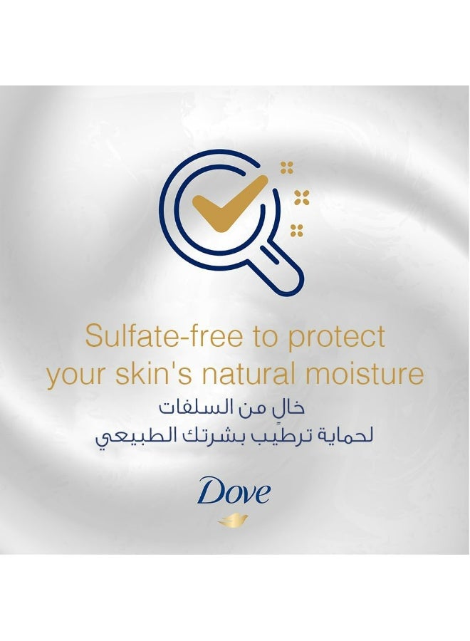 Dove Deeply Nourishing Moisturizing Body Wash with Cucumber Extract, 500 ml - Image 3